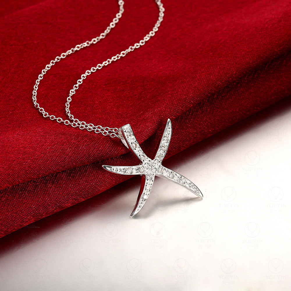 Jewelry Stone Set Sea Single Pendant Without Chain