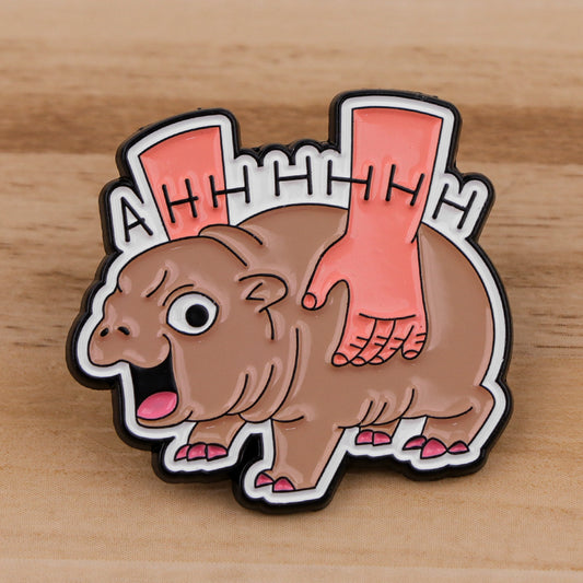 Creative English Letter Ornament Medal Clothing Brooch