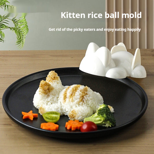 Cat Rice Ball Sushi Mold Tool
