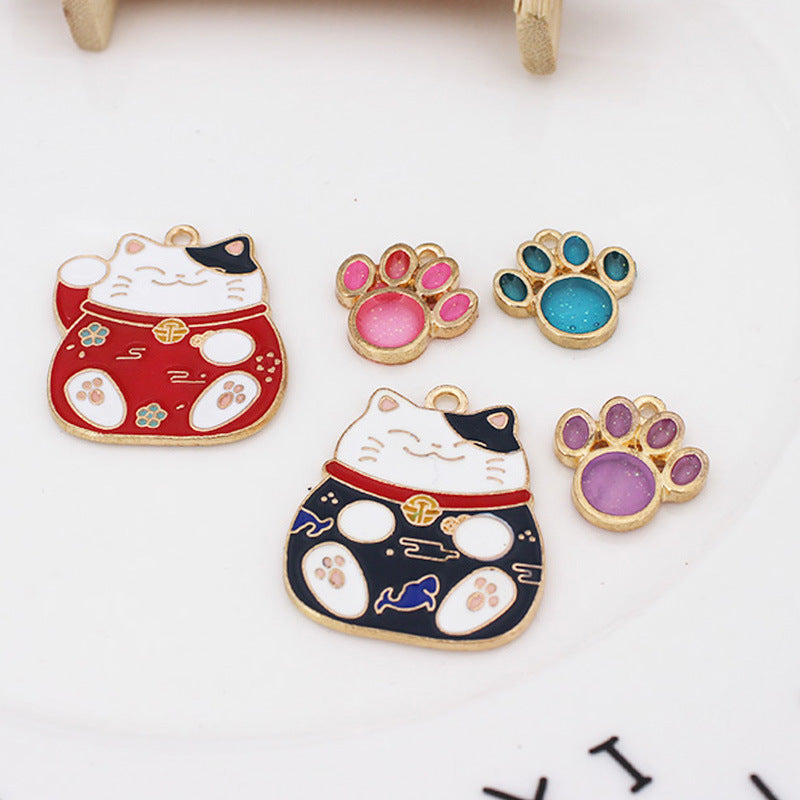 Accessories Accessories DIY Alloy Drop Oil Big Face Cat Claw