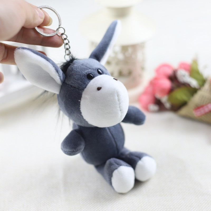 Cute Little Animal Plush Pendant Lion Giraffe And Hippo