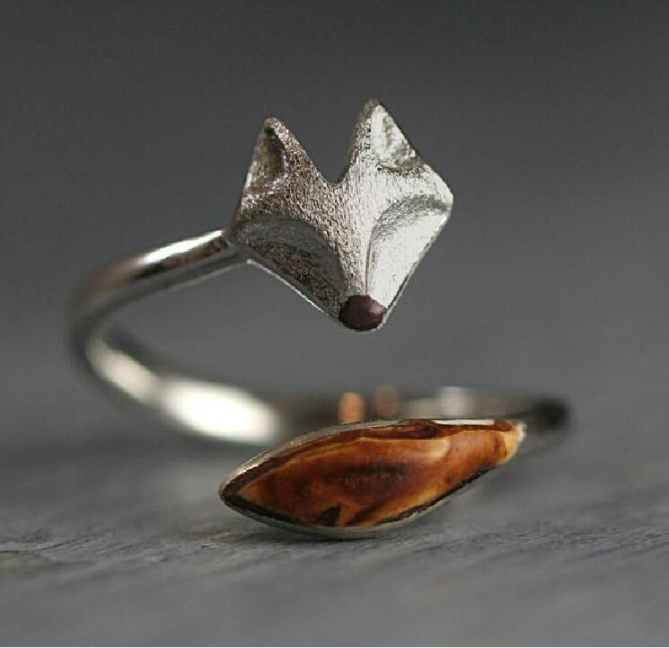 Fashion Retro Personality Creative Animal Fox Ring