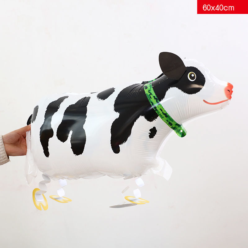 Walking Balloon Cartoon Animal Pet Walking Aluminum Film Helium Children's Toy