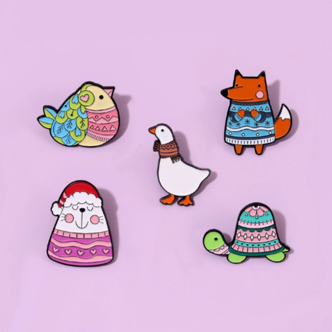 Brooch Cute Japanese Cartoon Metal Badge Pin