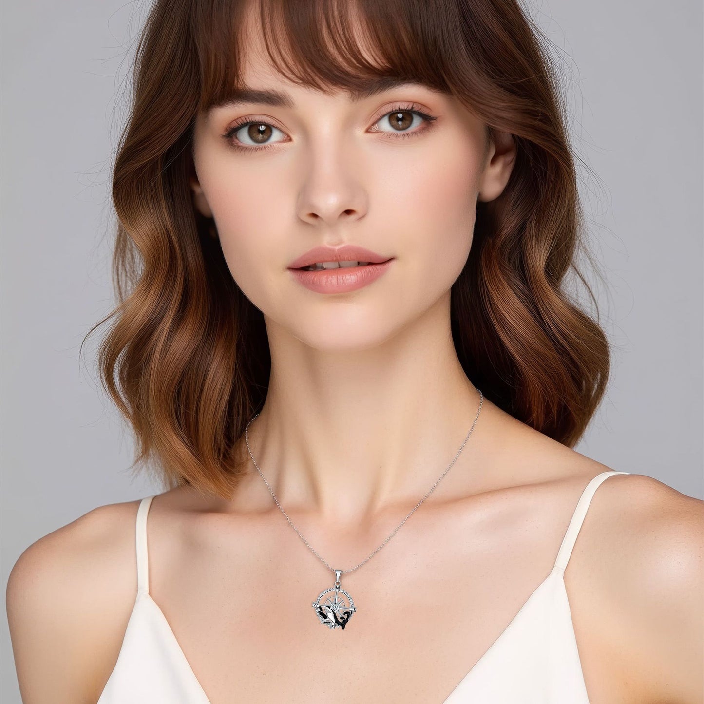 Haizhong Shark Necklace For Women Summer Cool Fashion Jewelry