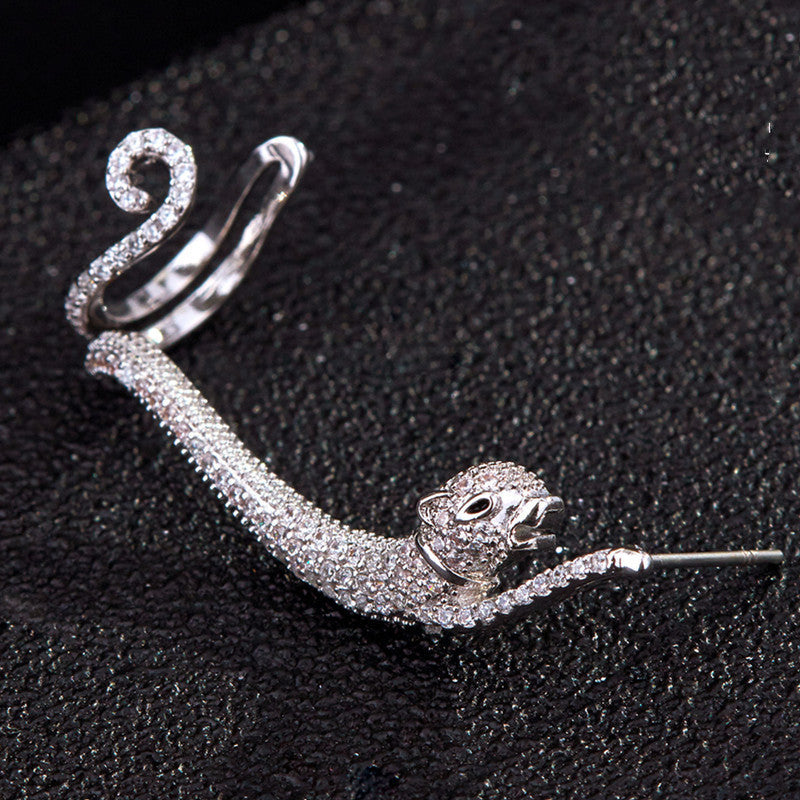 Creative Animal Three-dimensional Ear Clip Earrings