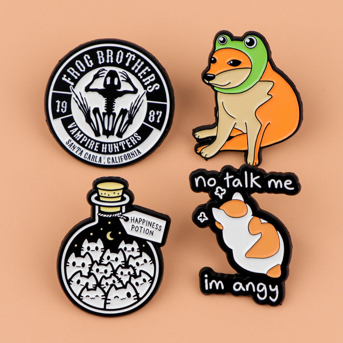 Creative Alloy Fashion Personalized Animal Brooch