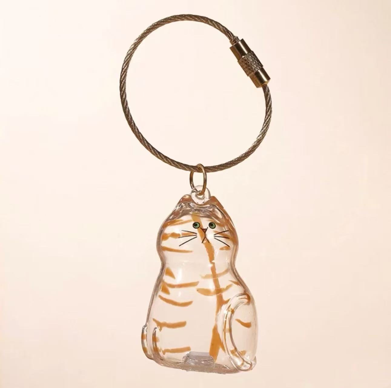 Personality Transparent Cat Automobile Hanging Ornament