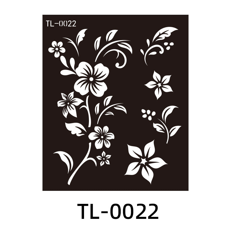 Hollow Tattoo Sticker Juice Inkjet Tattoo