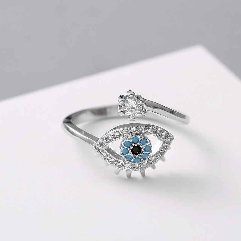Foreign Trade Creative Devil's Eye Ring