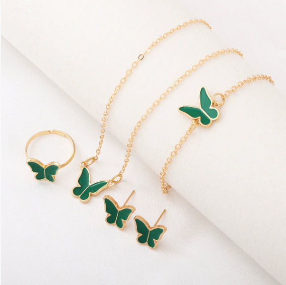 Exquisite Simple All-match Minority Fashion Fine Jewelry Suit