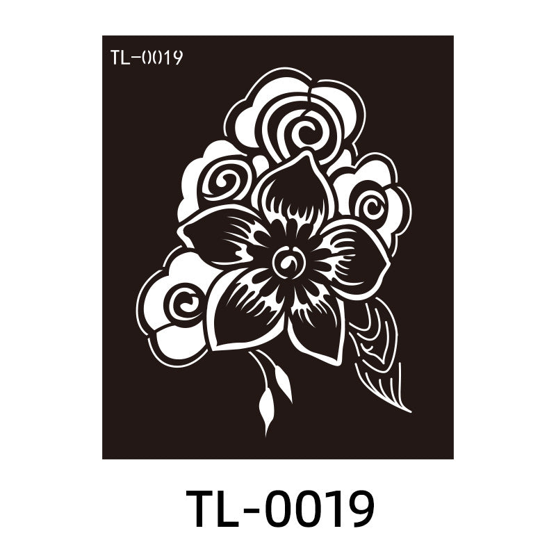 Hollow Tattoo Sticker Juice Inkjet Tattoo