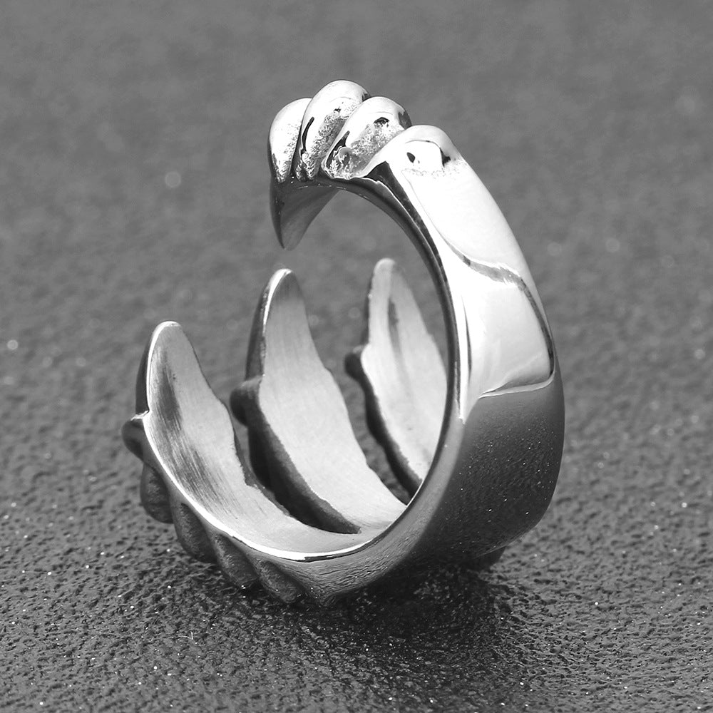 Titanium Steel Ring Men's Ring