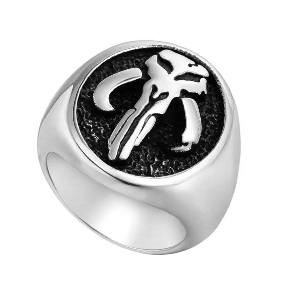 European And American Fashion Jewelry Men's Skull Ring