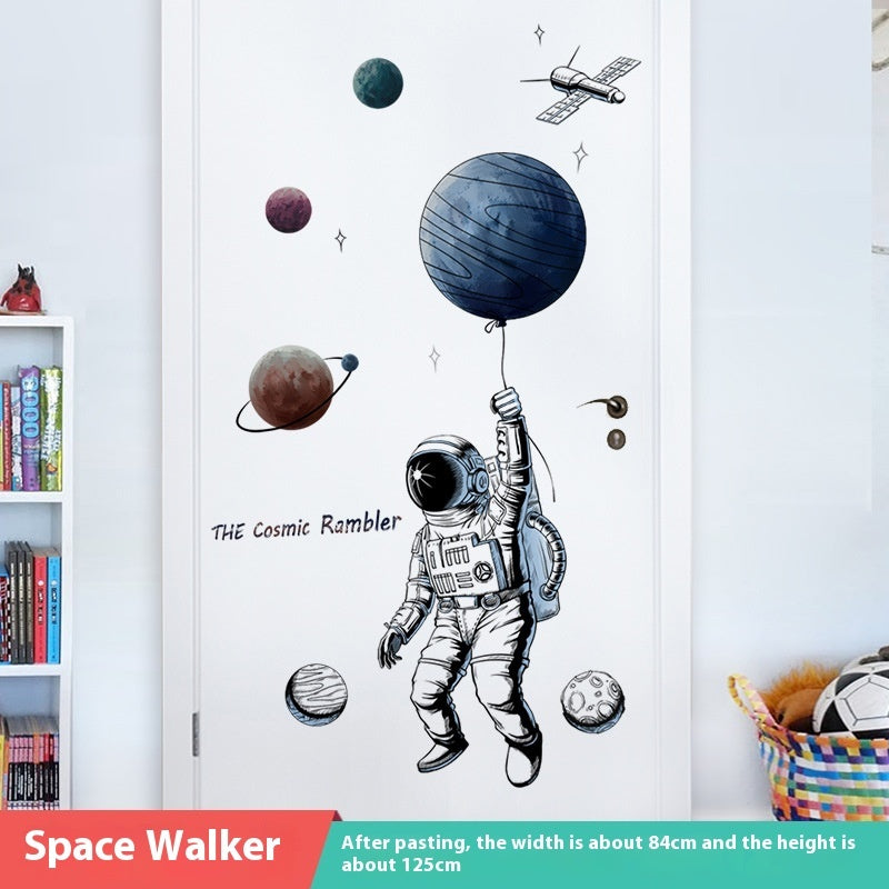 Door Sticker Self-adhesive Sticker Wall Sticker Decorative Painting Door Renovation