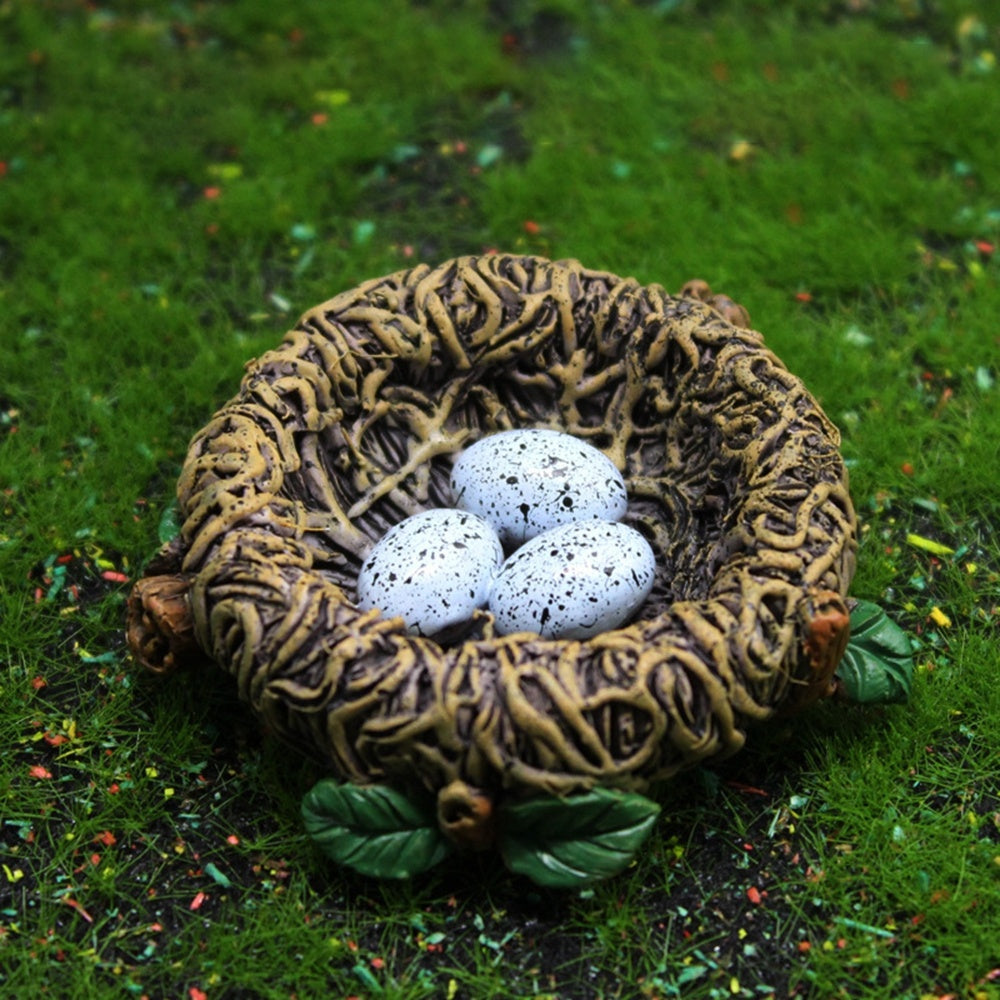 Cute Simulation Of Bird Nest Ornaments