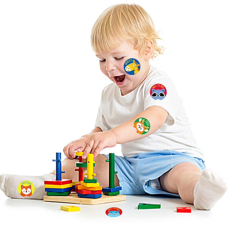 Children's Cartoon Animal Stickers Cute