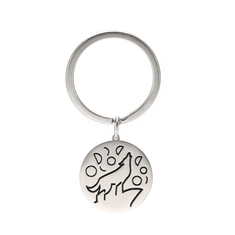 Wolf Animal Stainless Steel Jewelry