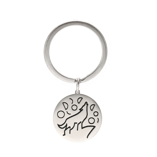 Wolf Animal Stainless Steel Jewelry