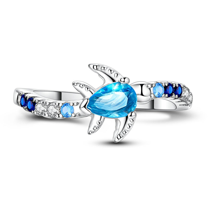 European And American Animal Sapphire Rings