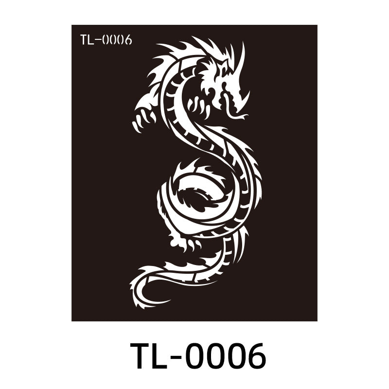 Hollow Tattoo Sticker Juice Inkjet Tattoo