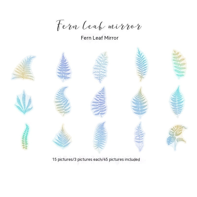 Butterfly Sticker PET Hot Rainbow Purse Magic Mirror Notebook Puzzle Material