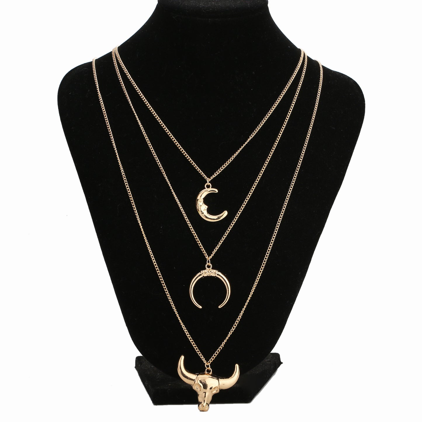 Jewelry Retro Ethnic Style Multi-layered Necklace