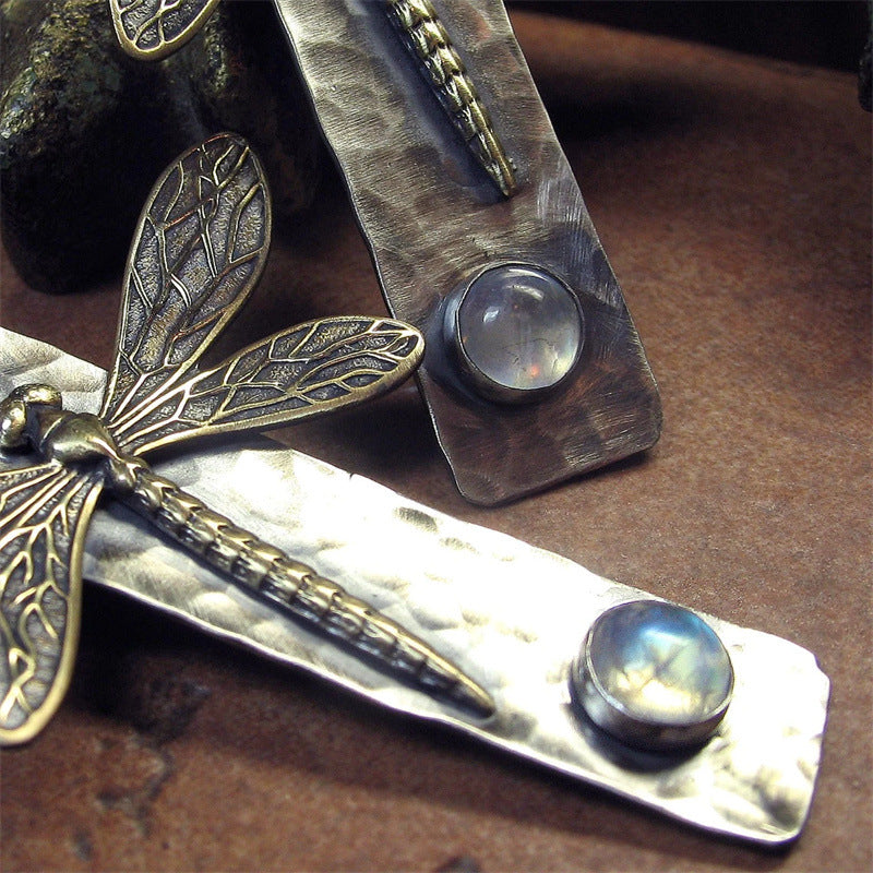Dragonfly-shaped Earrings Women's Retro Animal