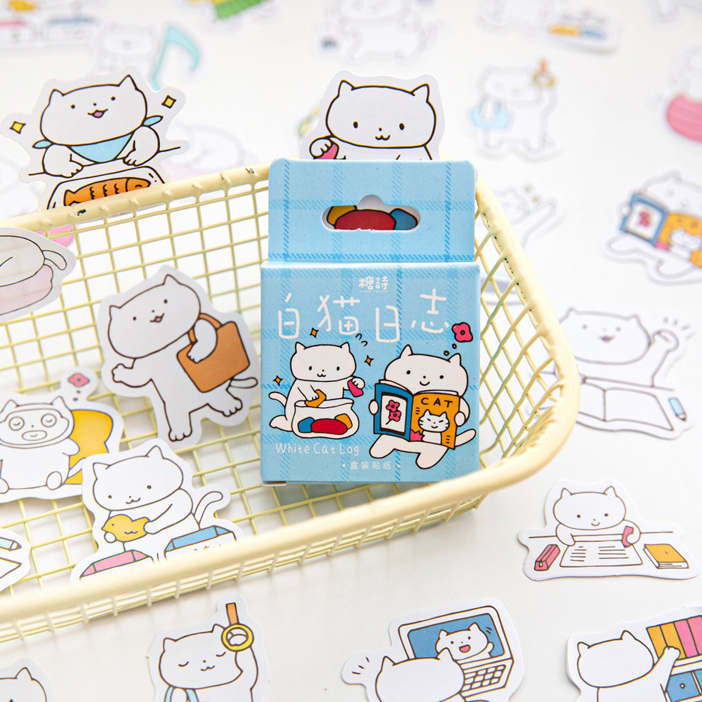 Stickers Cute Pet And Animal Love Fun Cat Sealing Paste Notebook DIY Decorative Stickers