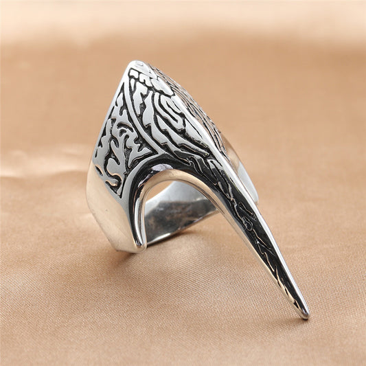 Titanium Steel Animal Beak Vintage Men's Personality Punk Ring