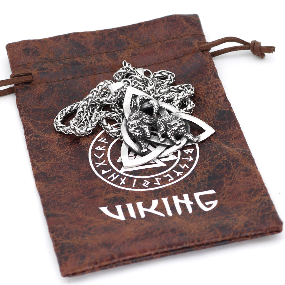 Trendy Stainless Steel Jewelry Pendant Ladies Necklace