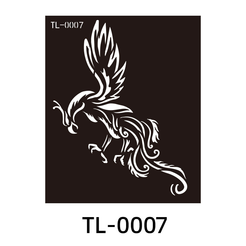 Hollow Tattoo Sticker Juice Inkjet Tattoo