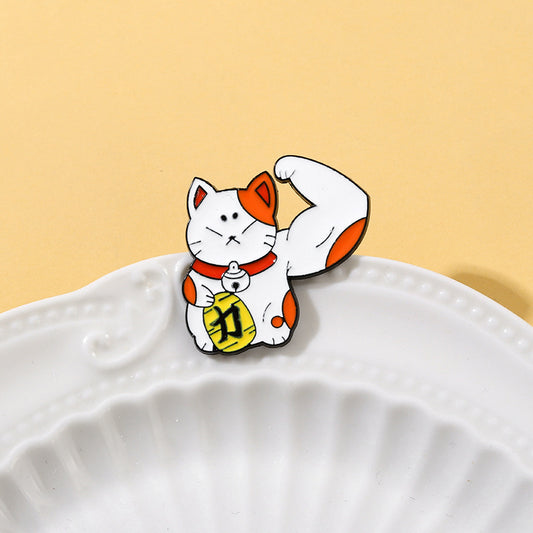 Cute Cartoon Creativity Metal Brooch Decorations