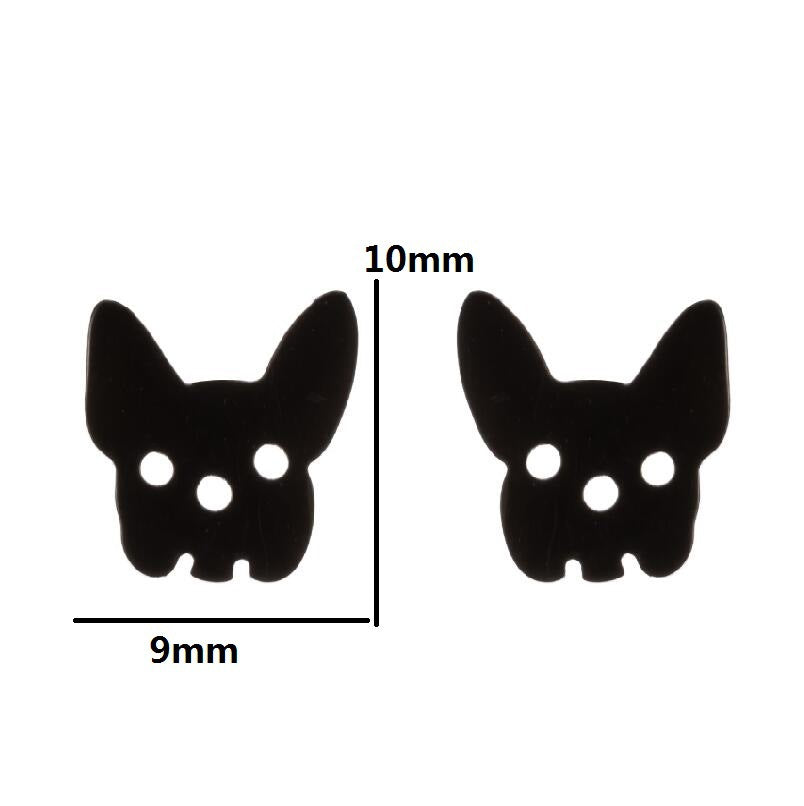 Simple Animal Earrings Bee Dolphin Earrings Plating Korean Style Earrings