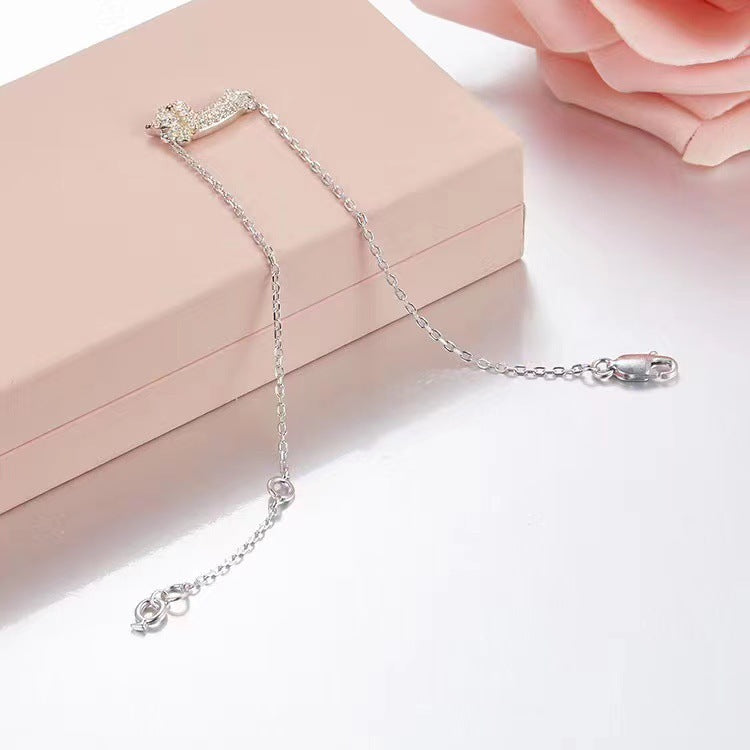 Dog Bracelet Female European And American Fashion Big Brand Light Luxury Minority Exquisite Trendy Hand Jewelry