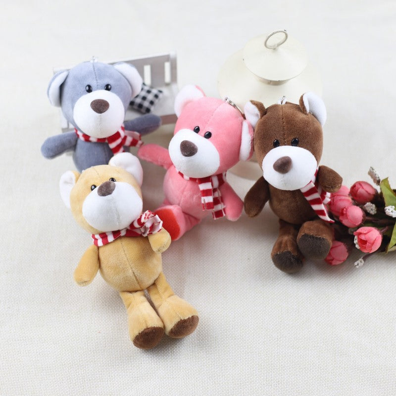 Cute Little Animal Plush Pendant Lion Giraffe And Hippo