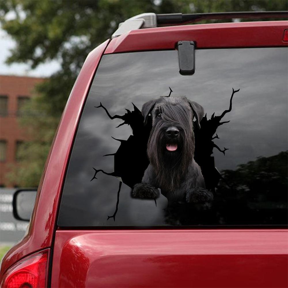 Smiling Rottweiler Body Sticker, Car Window Sticker, Reflective And Waterproof