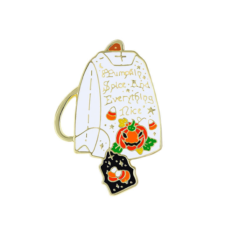 Cute Cartoon Creativity Metal Brooch Decorations