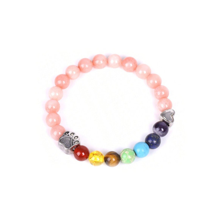 Cute Pet Paw Print Bracelet Love Alloy