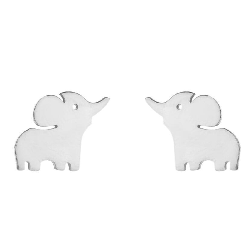 Simple Animal Earrings Bee Dolphin Earrings Plating Korean Style Earrings