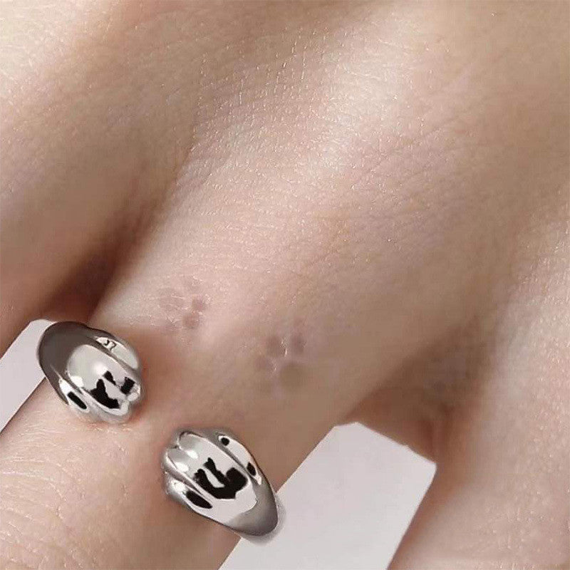 Cat's Paw Milk Trace Ring