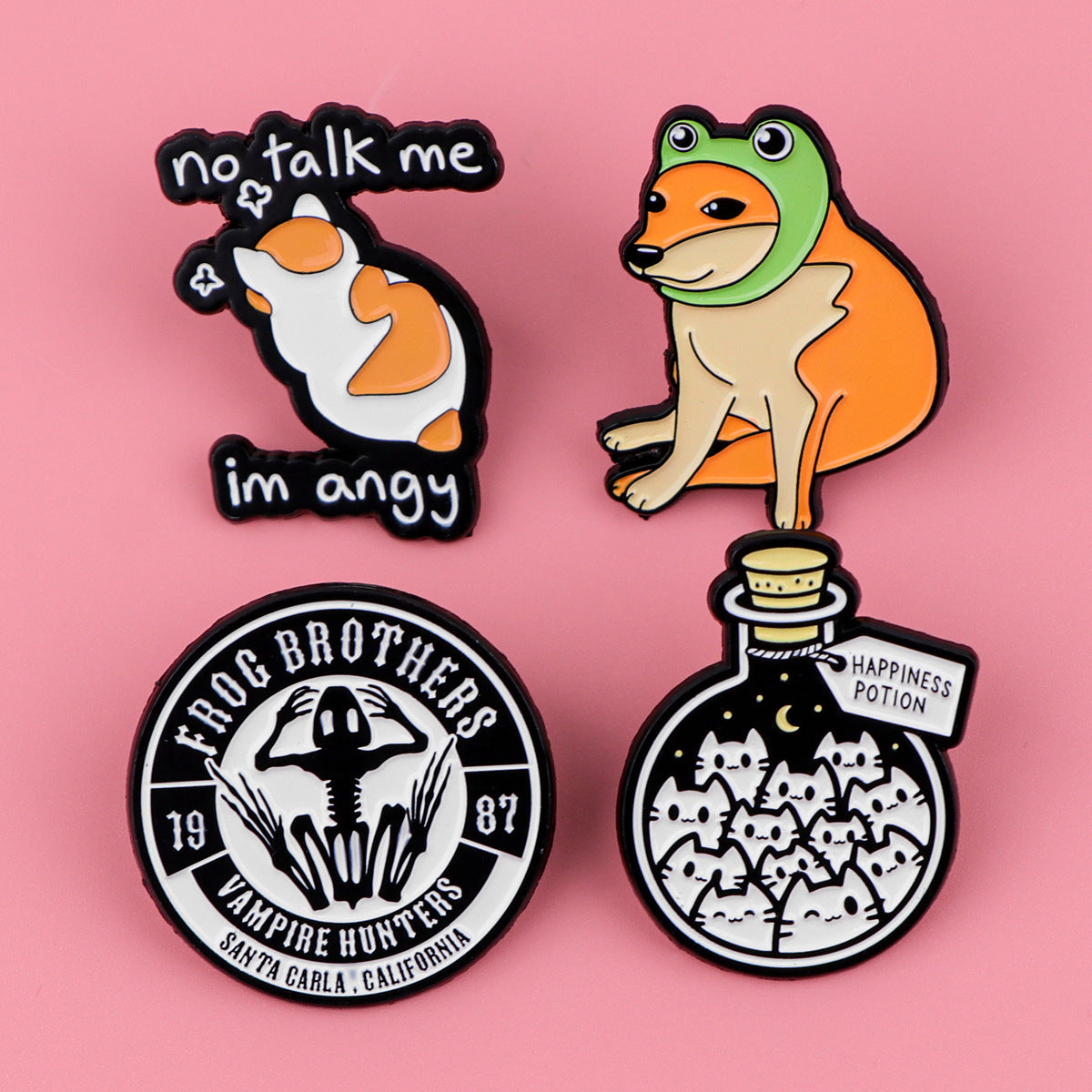 Creative Alloy Fashion Personalized Animal Brooch