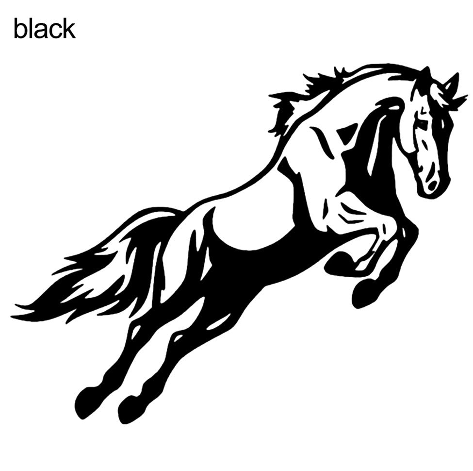 Horse Totem Sticker Reflective Galloping Horse And Liema Body Sticker