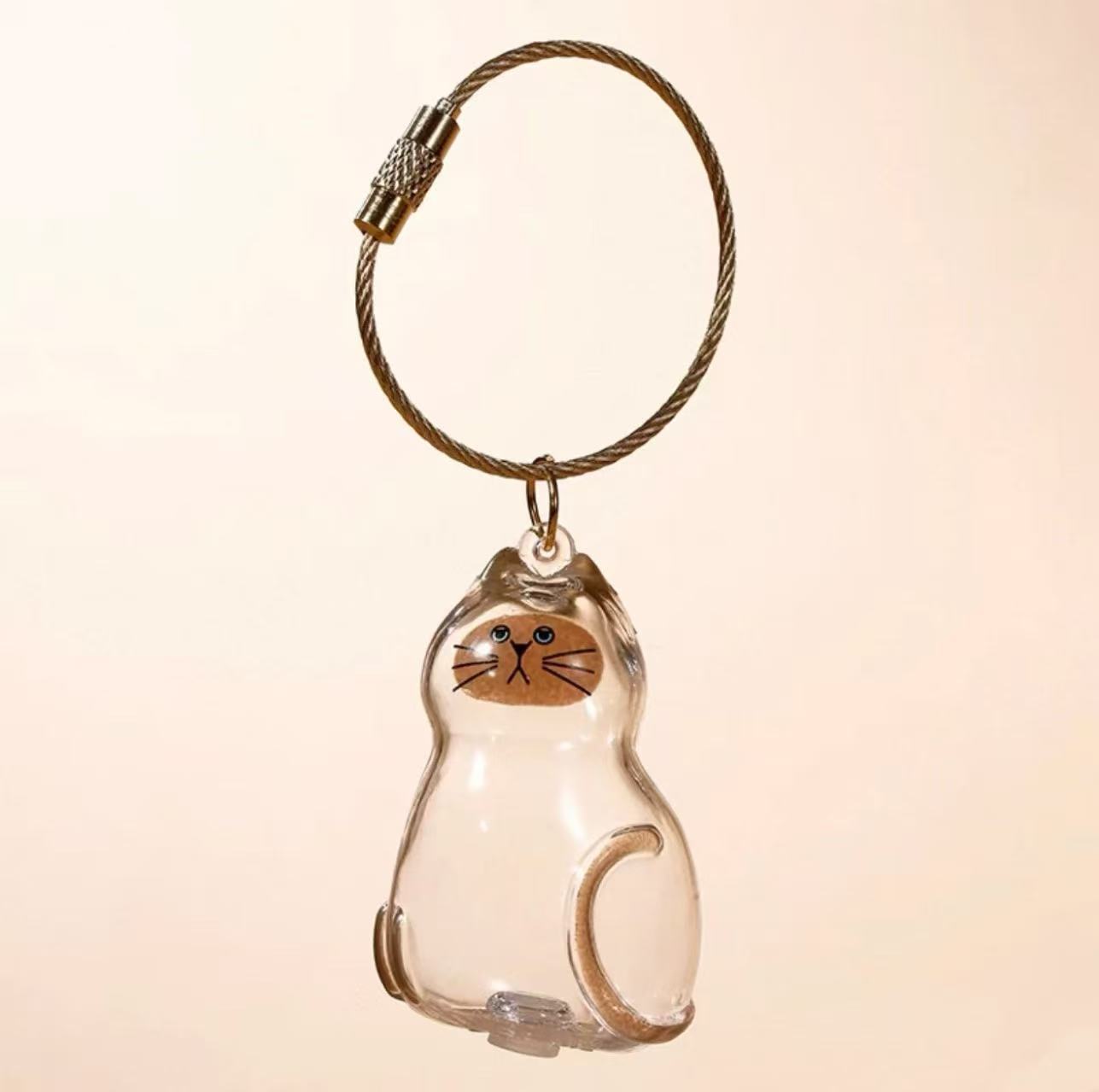 Personality Transparent Cat Automobile Hanging Ornament