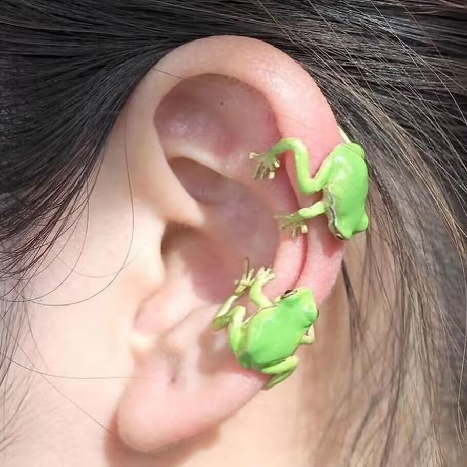 Frog Cute Personality Animal Vintage Earrings
