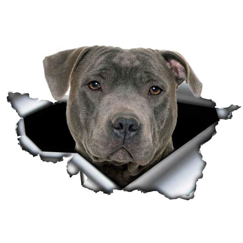 Funny Creative Personality 3D Pet Cartoon Dog Car Sticker