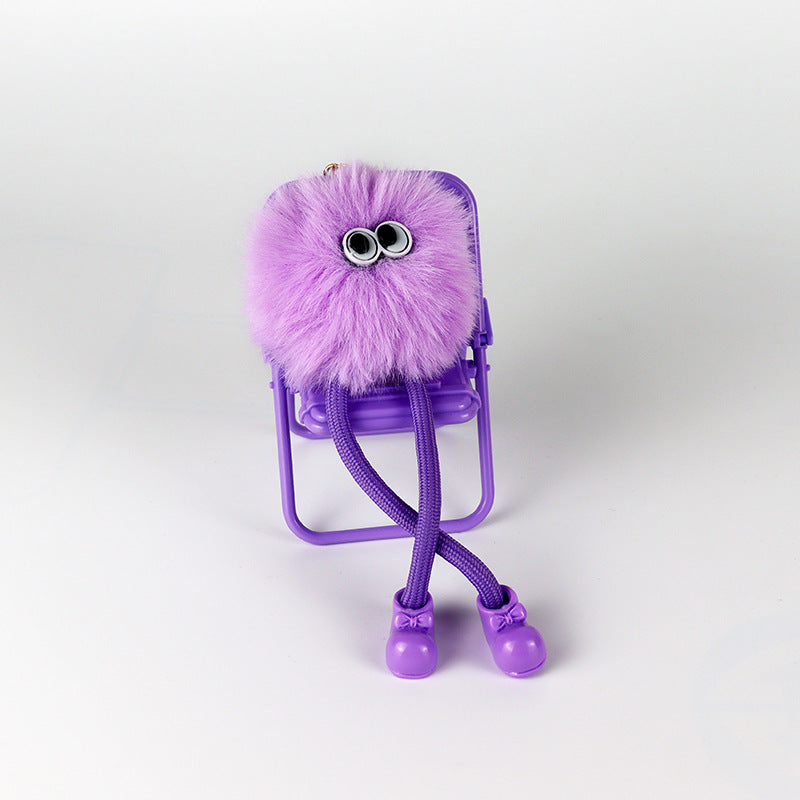 Car Keyring Bag Plush Pendant