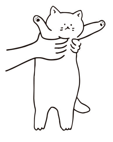 Cute Cat Funny Interactive Glass Door Anti-collision Sticker Clothing Pet Shop Cat Coffee Decoration Wall Sticker