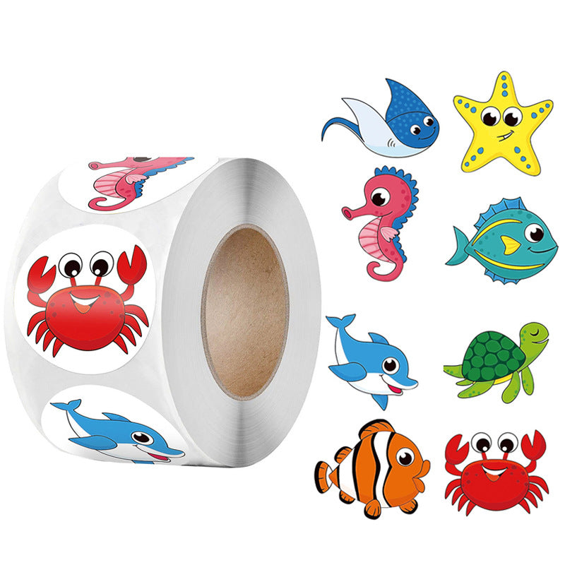 Children's Cartoon Animal Stickers Cute