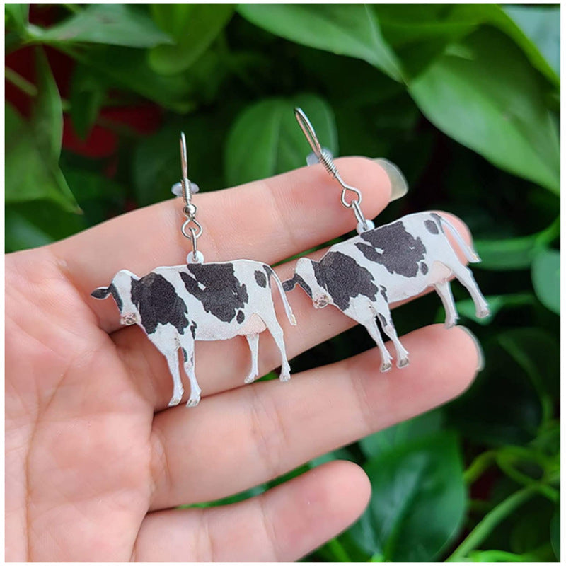 Iron Accessories Creative Earrings Animal Simulation